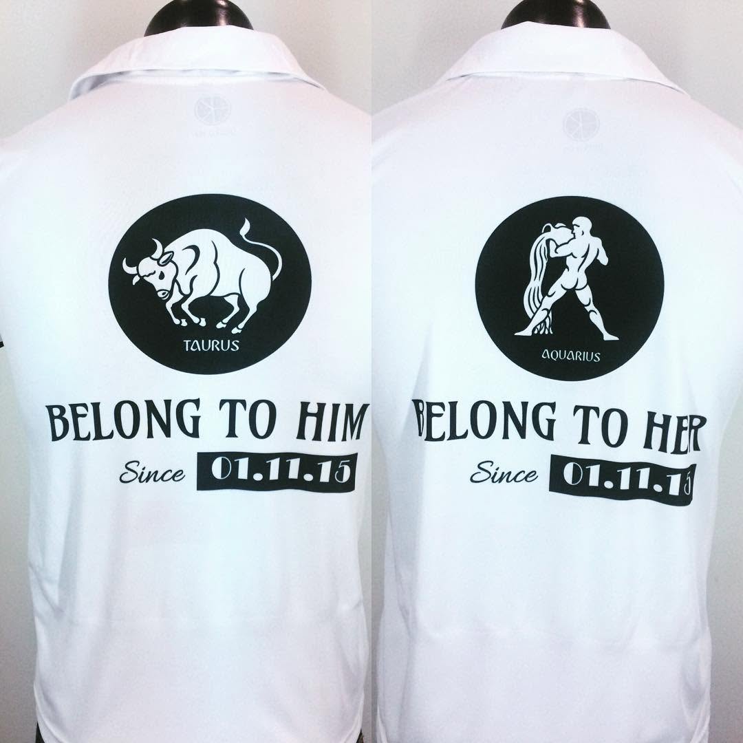 Belong to him/ Belong to her #aothuntuthietke #inaotheoyeucau #customtshirt