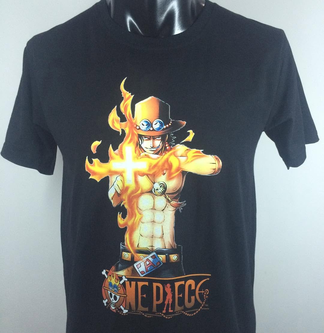 Ace nắm đấm lửa #ace #onepiece #manga #anime #customtshirt #aothuntuthietke #inaotheoyeucau