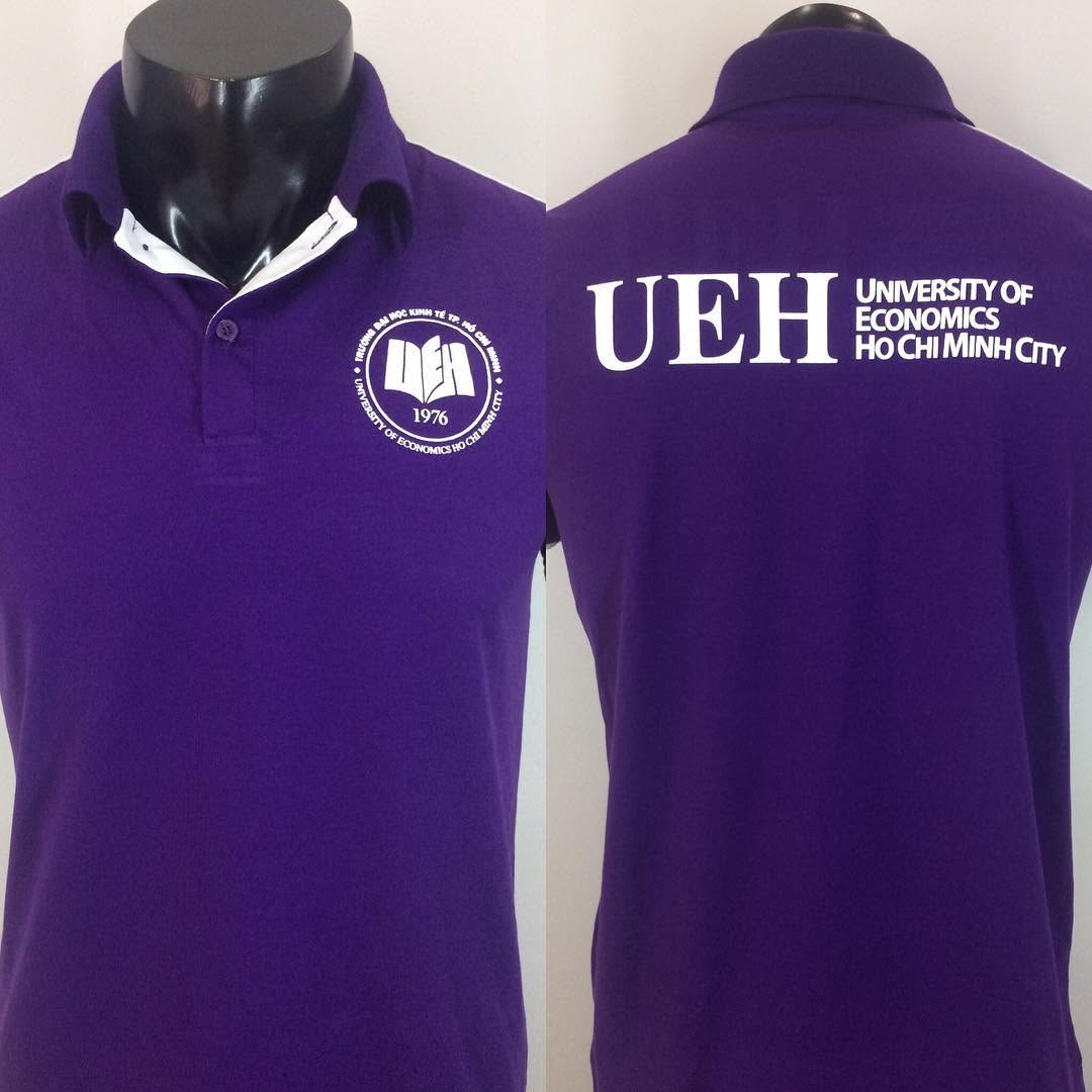 Đồng phục UEH tím cà #dongphuc #uniform #inaotheoyeucau #aothuntuthietke #customtshirt #ueh