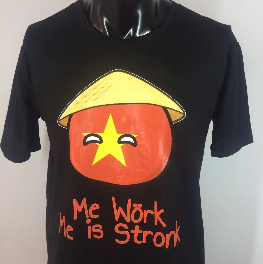 Me work, Me is strong #aothuntuthietke #inaotheoyeucau #customtshirt