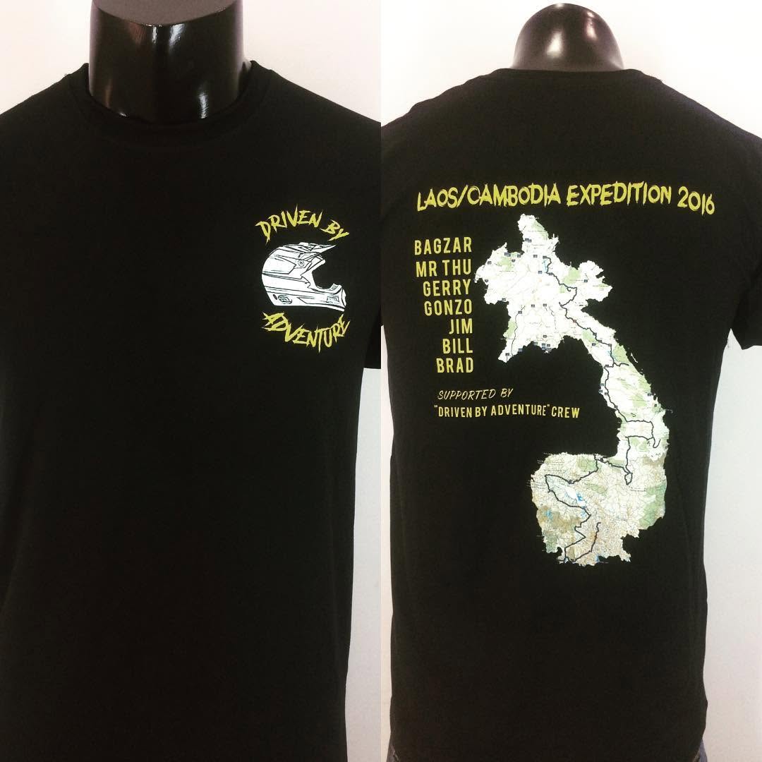 Đồng phục nhóm "Driven by adventure" #dongphuc #uniform #customtshirt #inaotheoyeucau #aothuntuthietke