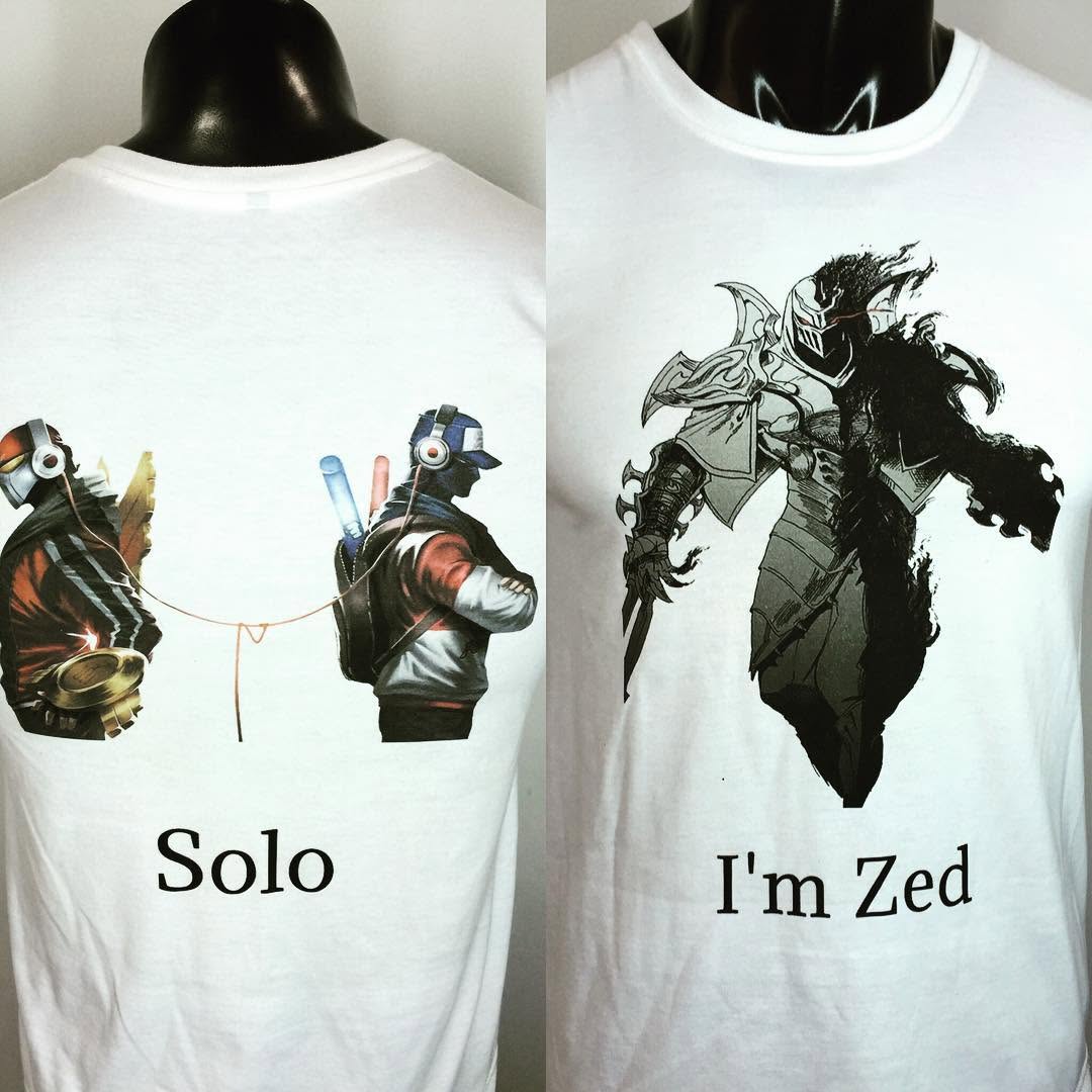Zed Liên Minh Huyền Thoại #lienminhhuyenthoai #lmht #leagueoflegends #zed #customtshirt #aothuntuthuetke #inaotheoyeucau