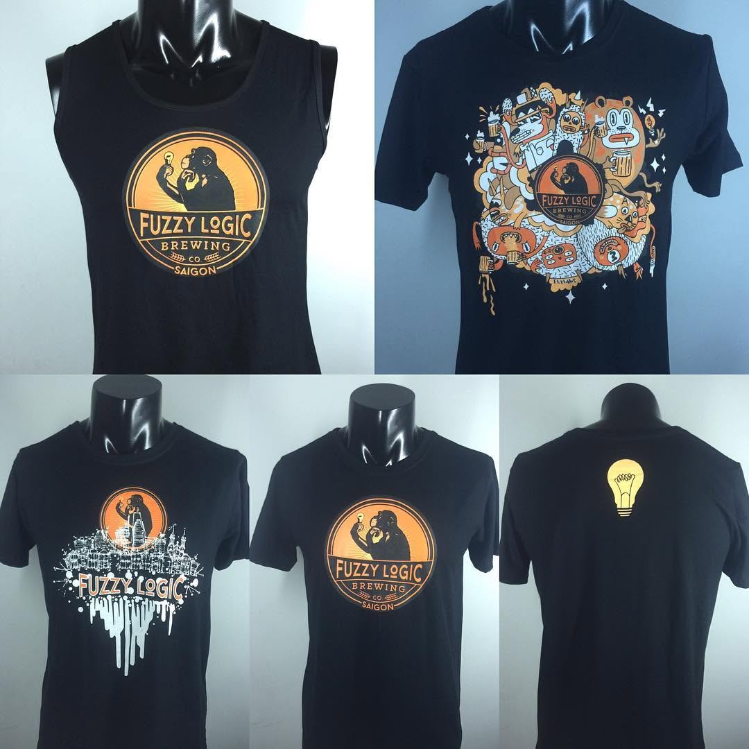 Áo Fuzzy #aothun #aothuntuthietke #customtshirt #fuzzy #monkeys