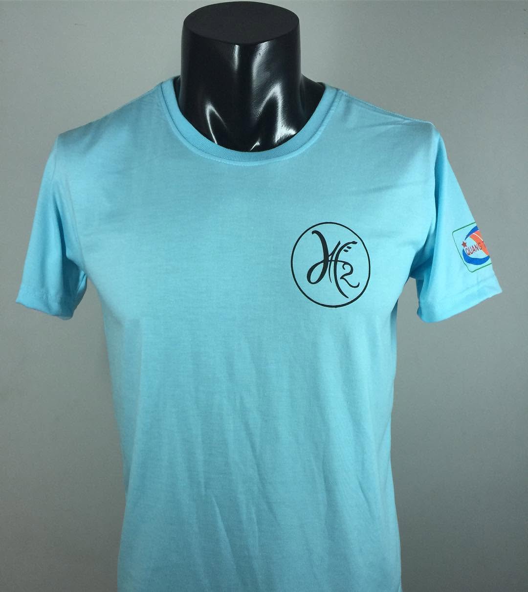 Đồng phục xanh thiên thanh #aothun #customtshirt