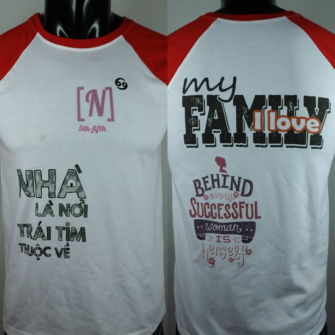 Gia đình là tất cả #customtshirt #aothun #inaotheoincau #family