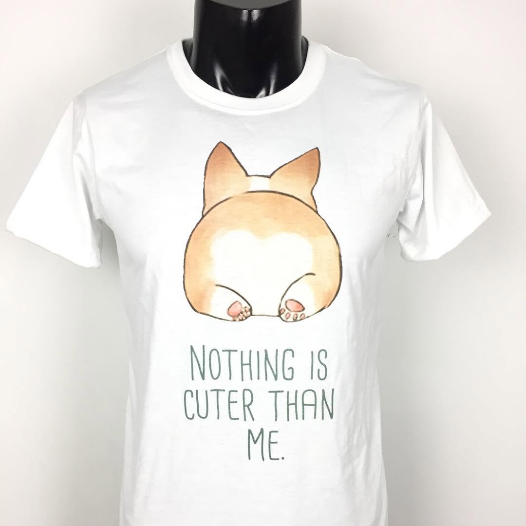 Không gì dễ thương hơn em. #cute #dog #doge #butt #inaotheoyeucau #customtshirt #aothuntuthietke
