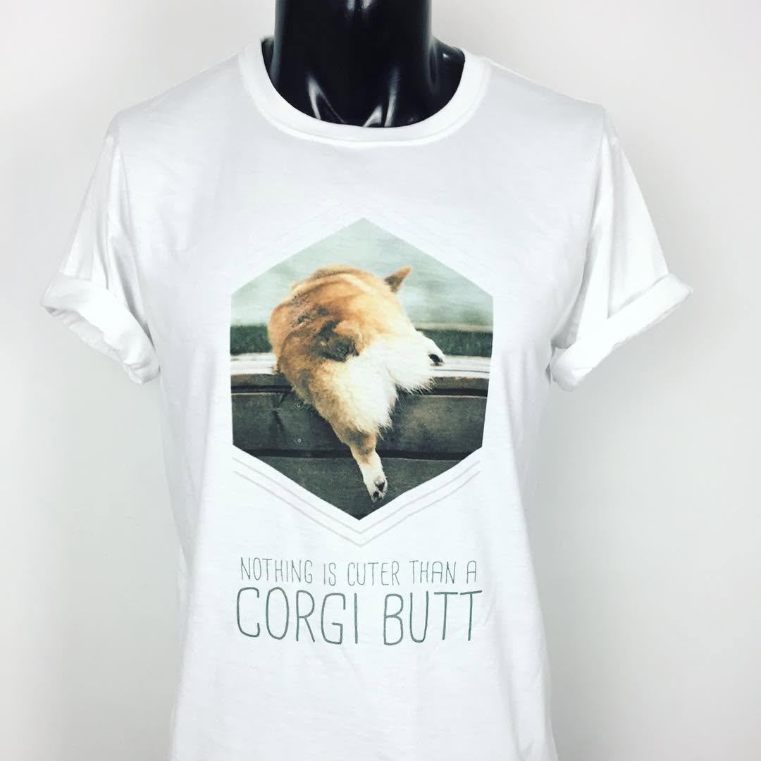 Không gì #cute hơn mông bé #corgi #dog #doge #butt #inaotheoyeucau #customtshirt #aothuntuthietke