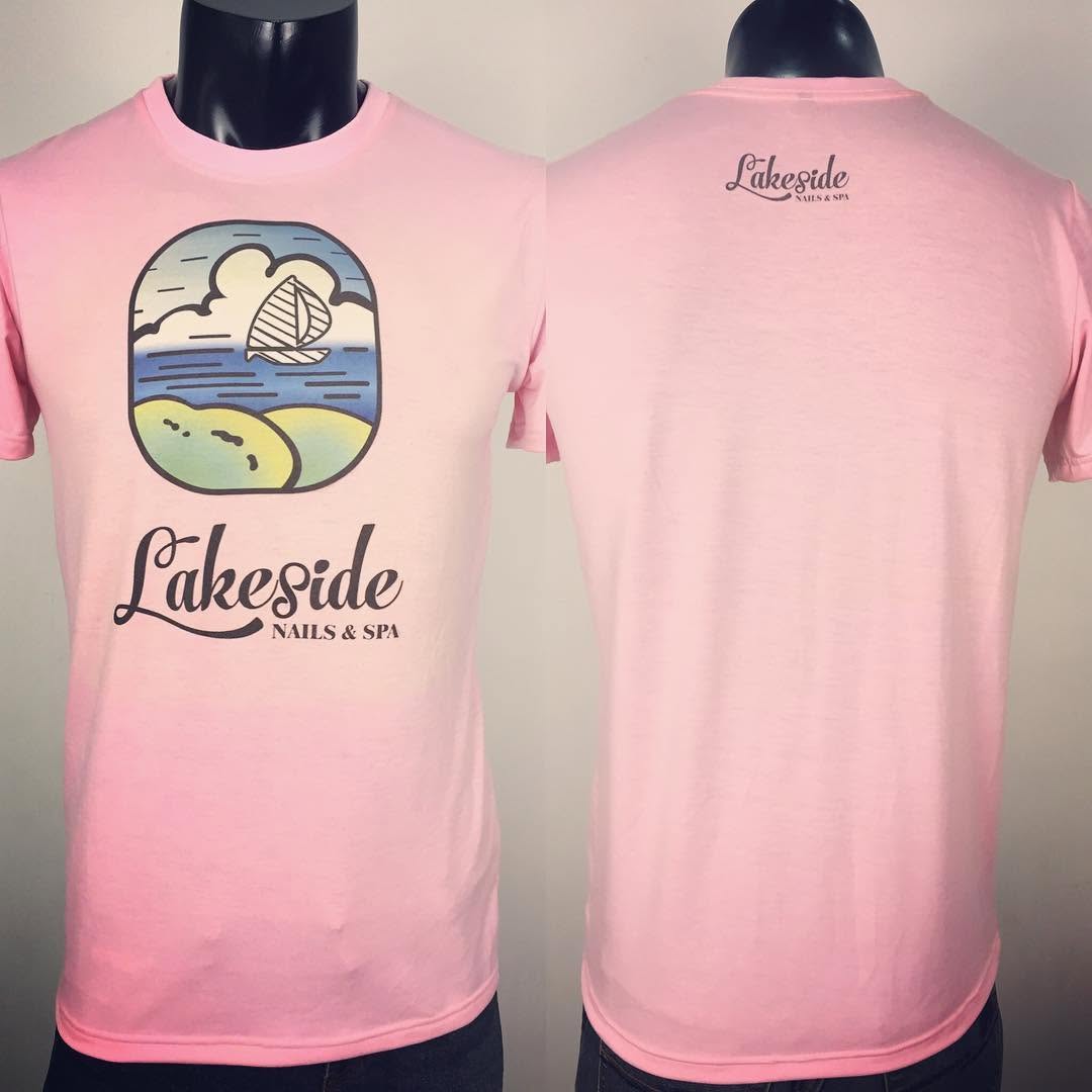 #dongphuc Lakeside #nail & #spa #uniform #inaotheoyeucau #aothuntuthietke #customtshirt