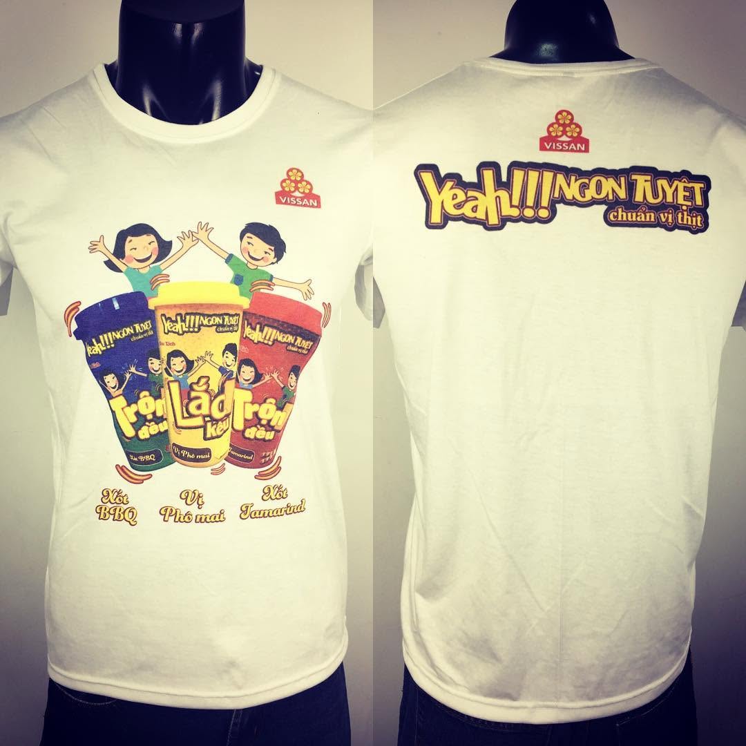 Đồng phục vissan #customtshirt #aothuntuthietke #inaotheoyeucau #uniform #dongphuc