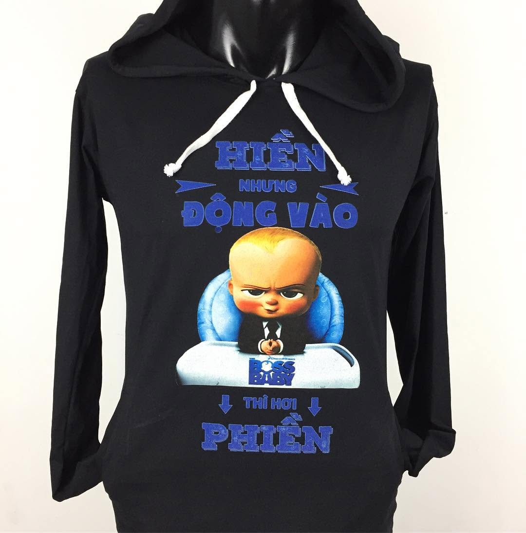 Hiền nhưng động vào thì hơi phiền #aothuntuthietke #inaotheoyeucau #customtshirt #bossbaby
