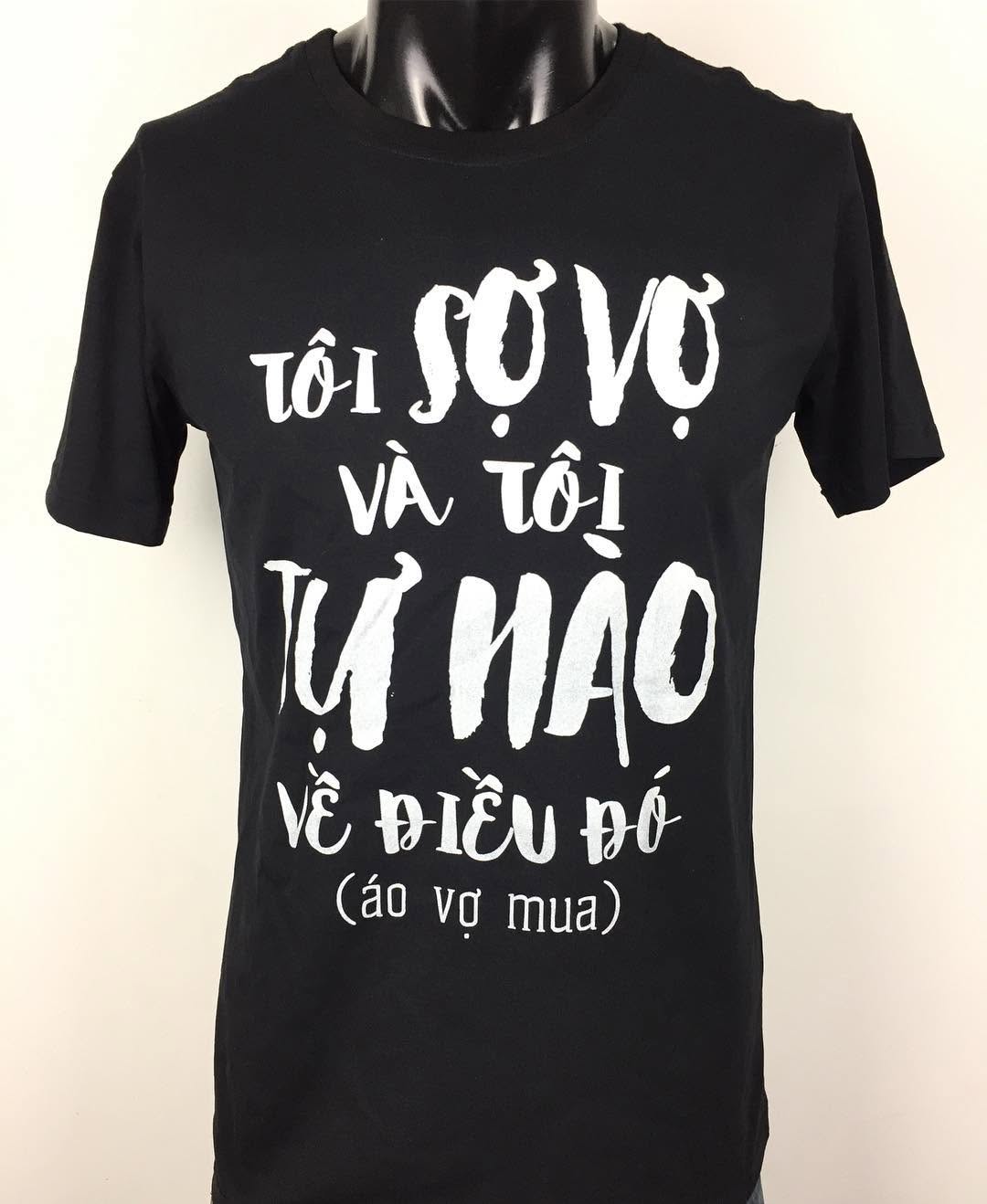 Tự hào yêu vợ #customtshirt #inaotheoyeucau #aothuntuthietke