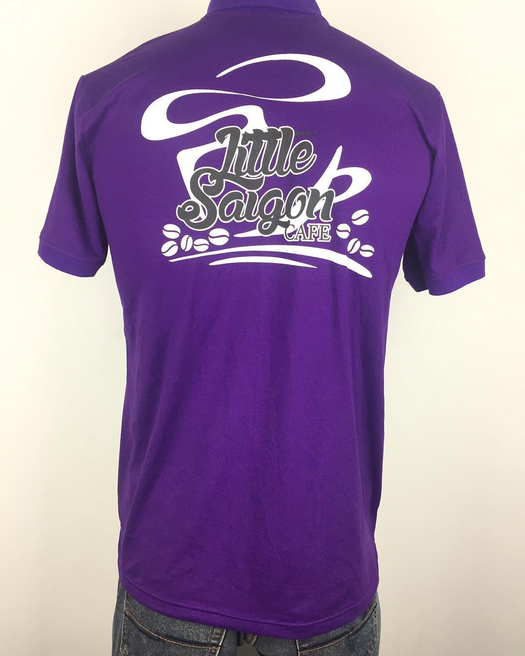 Đồng phục little saigon #coffee #screenprinting #customtshirt #inaotheoyeucau #aothuntuthietke