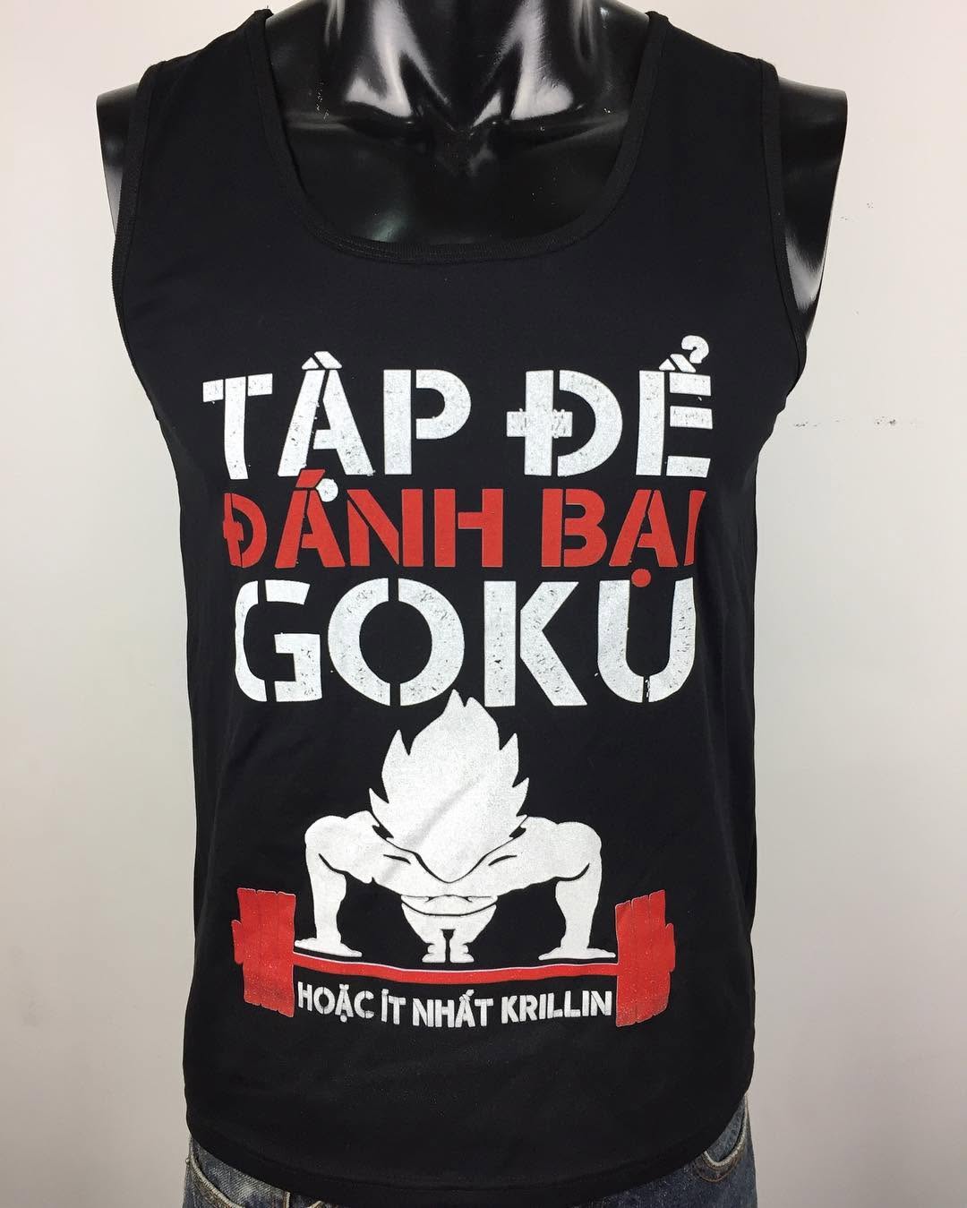 Tập để đánb bại Goku #customtshirt #inaotheoyeucau #aothuntuthietke