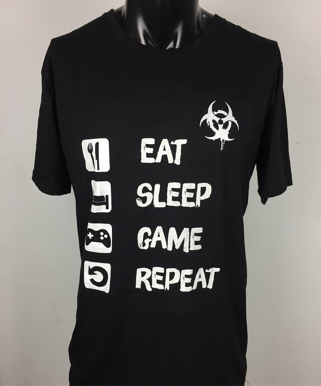 #eat #sleep #game #repeat #aothuntuthietke #customtshirt #inaotheoyeucau