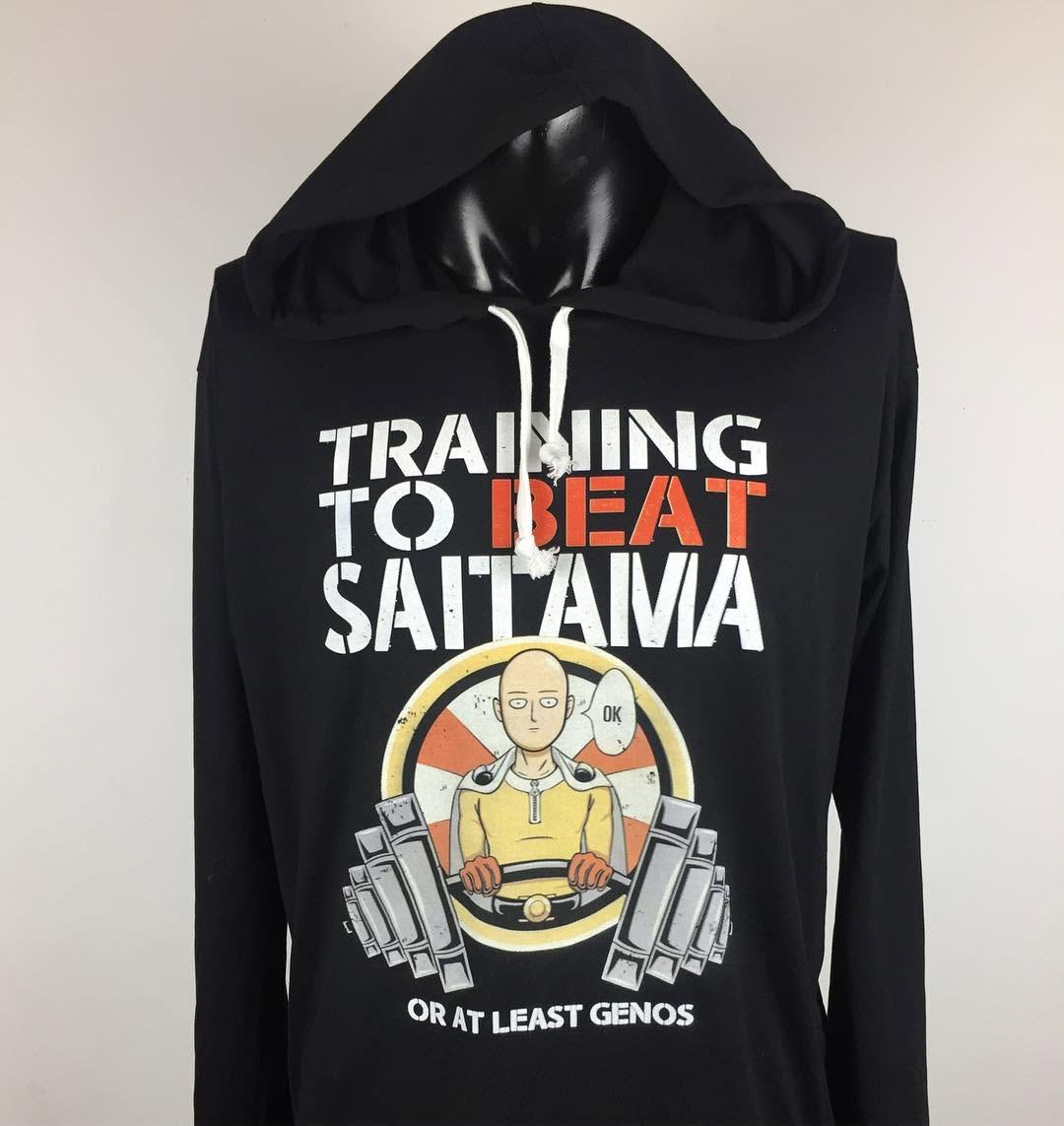 #training #saitama #onepunchman #manga #hoodie