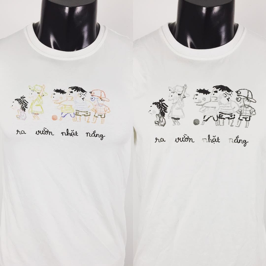 Ra vườn nhặt nắng