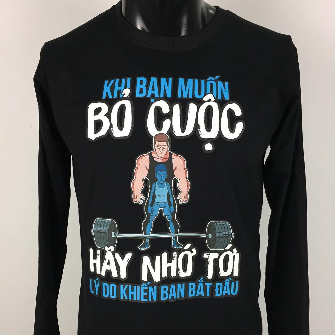 Áo tay dài #gym #training #workout #tapluyen