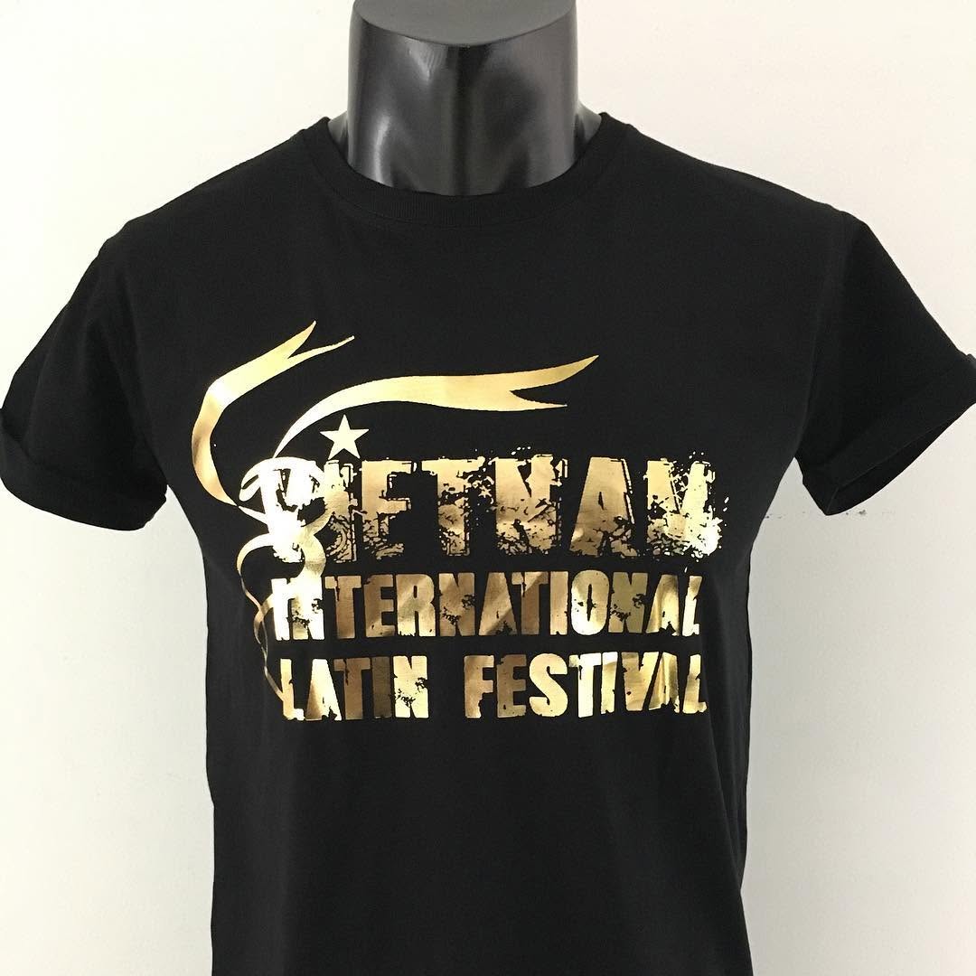 Nhũ vàng Gold Foil #vietnam #international #latin #festival #salsa #bachata #kizomba