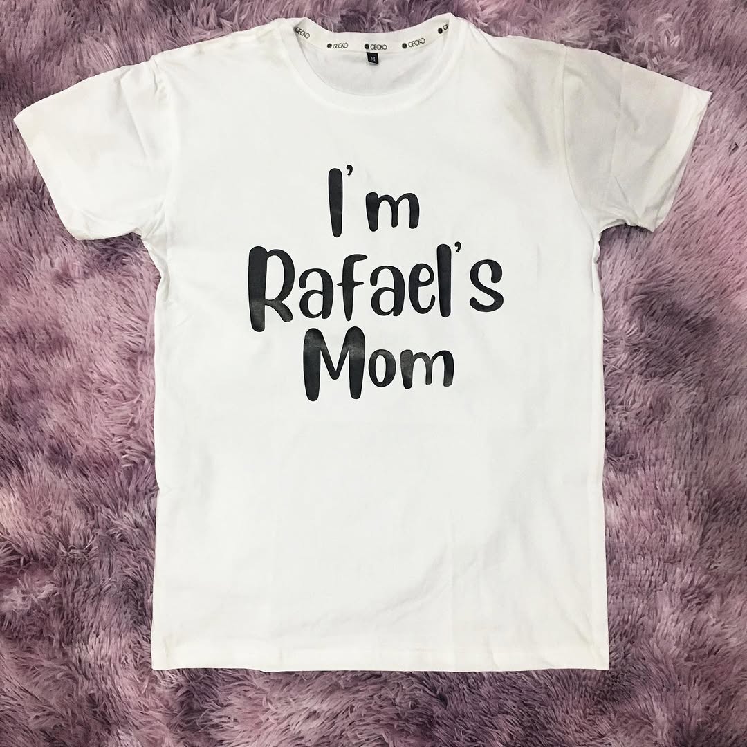Làm cho khách đi cổ vũ trận bóng của con trai 🥰🥰so sweet!! #customtshirt #aothuntuthietke #inaotheoyeucau