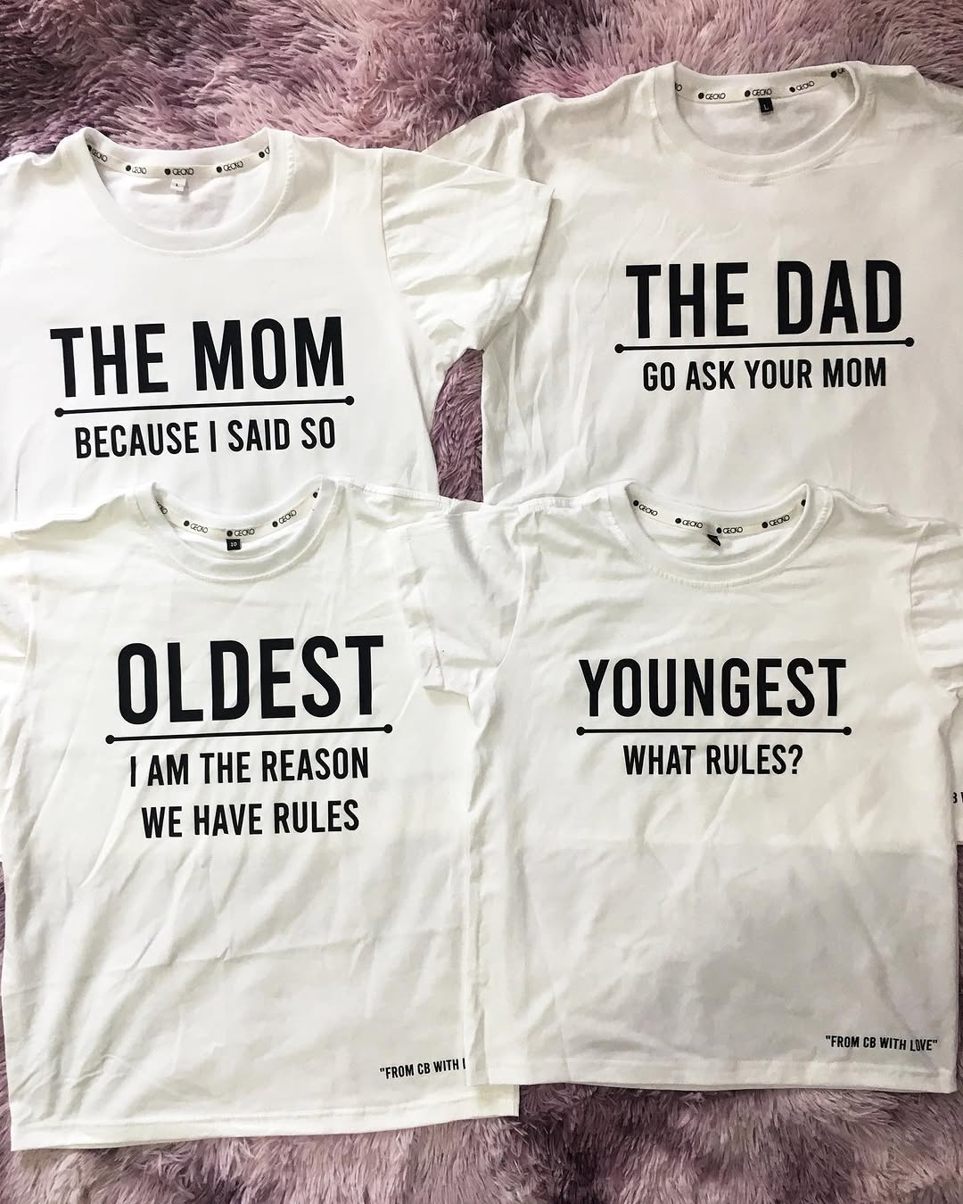 Bộ áo gia đinh quá cute #familyshirts #familyshirt #aogiadinh #customtshirt #inaotheoyeucau