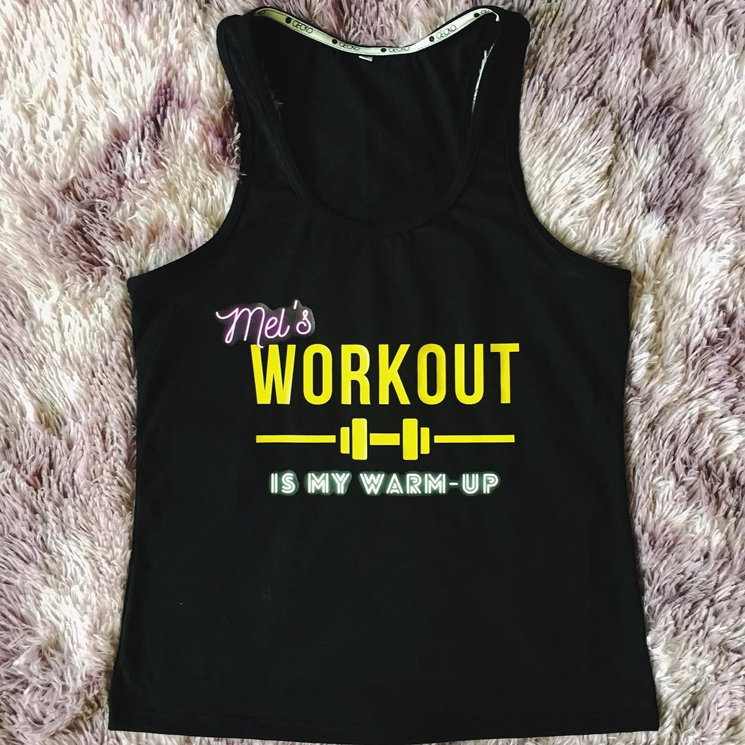 Women tanktop is great idea for custom workout outfit #customtshirt #inaotheyeucau #aothuntuthietke