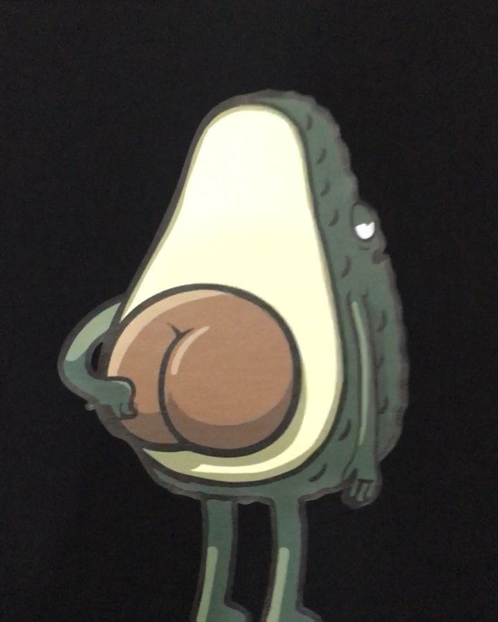 Gãi gãi #avocado #inaotheoyeucau #custom #customshirts #vinylprinting