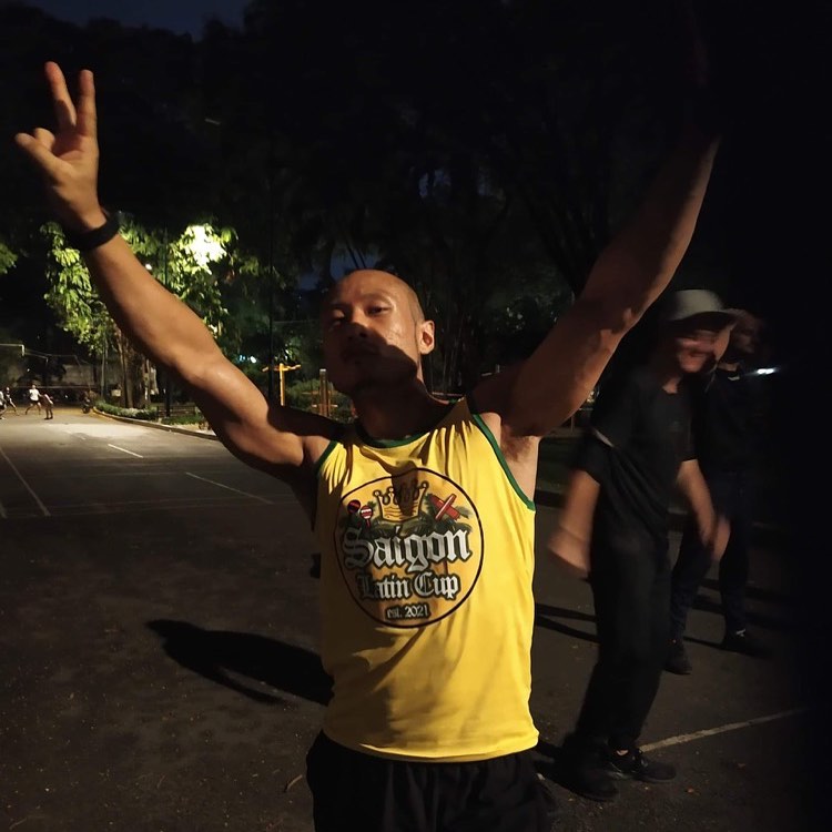 Mẫu áo 3 lỗ gecko làm cho even #saigonlatincup | tank top we did for saigon latin cup event #custontshirt #customprints 