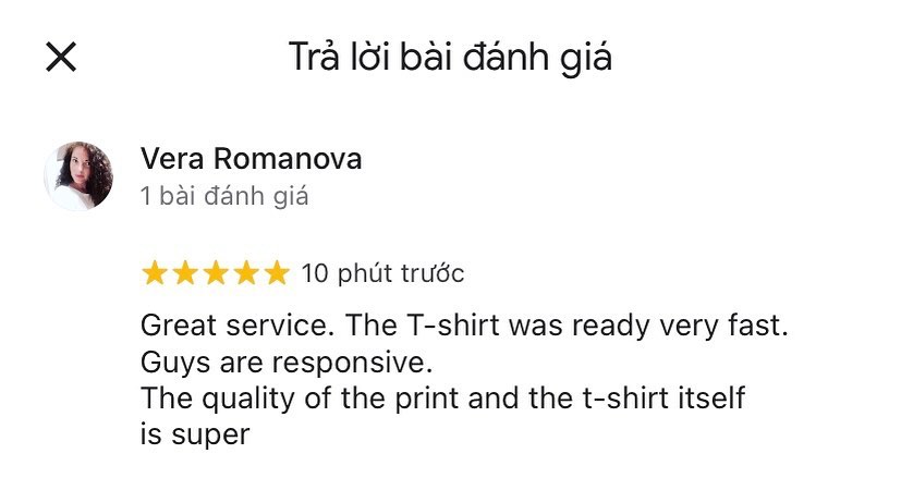 Happy customer, happy life! Thanks Vera, it means the world to us.
