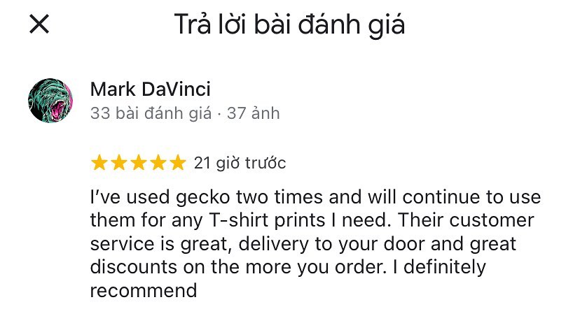 Your satisfaction made our days!!